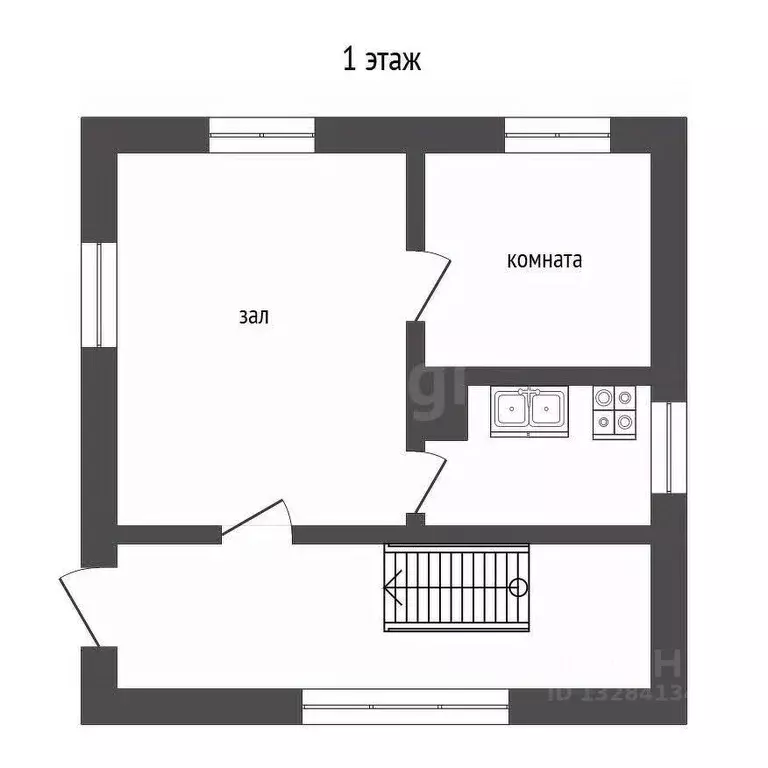 Дом в Вологодская область, Кадуйский муниципальный округ, Семизерье ... - Фото 1