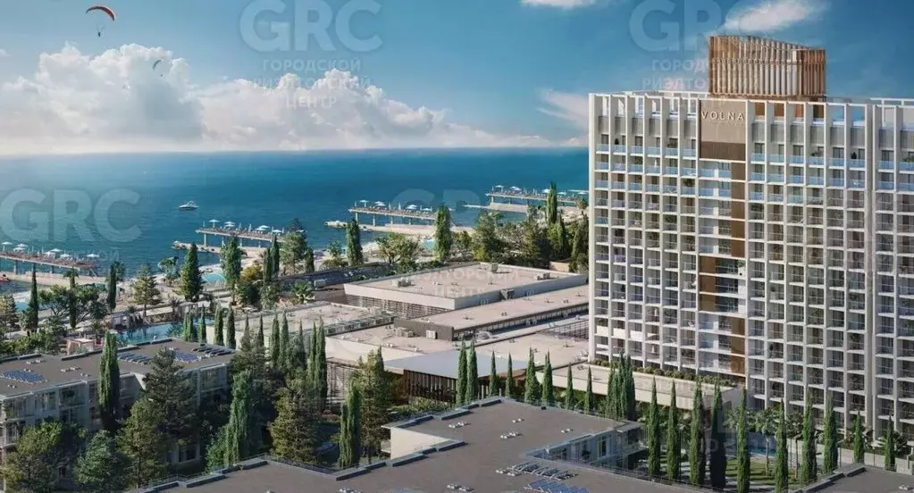 Студия Краснодарский край, Сочи ул. Ленина, 219а (21.0 м) - Фото 1