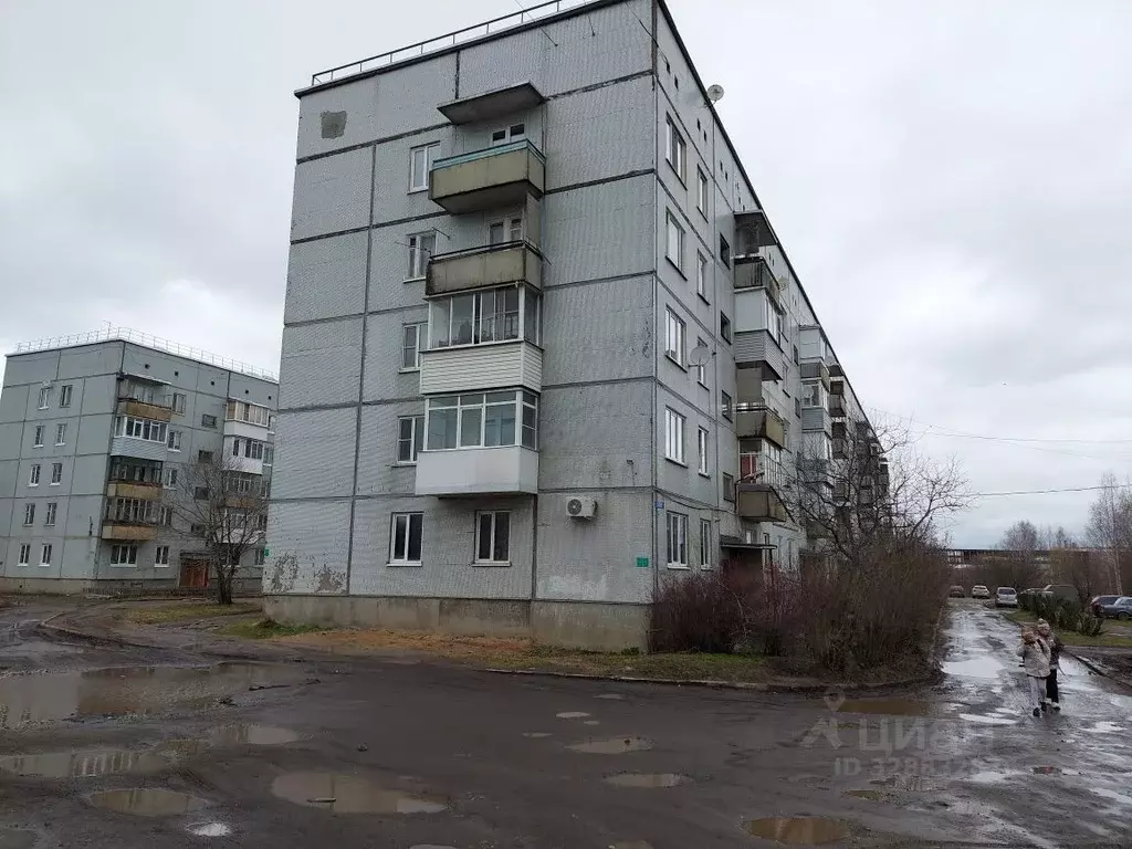4-к кв. Вологодская область, Сокол ул. Шатенево, 71 (68.4 м) - Фото 2