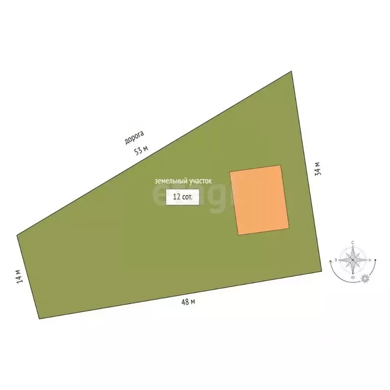 Дом в Владимирская область, Муром с. Лазарево, ул. 75 лет Победы, 2 ... - Фото 1