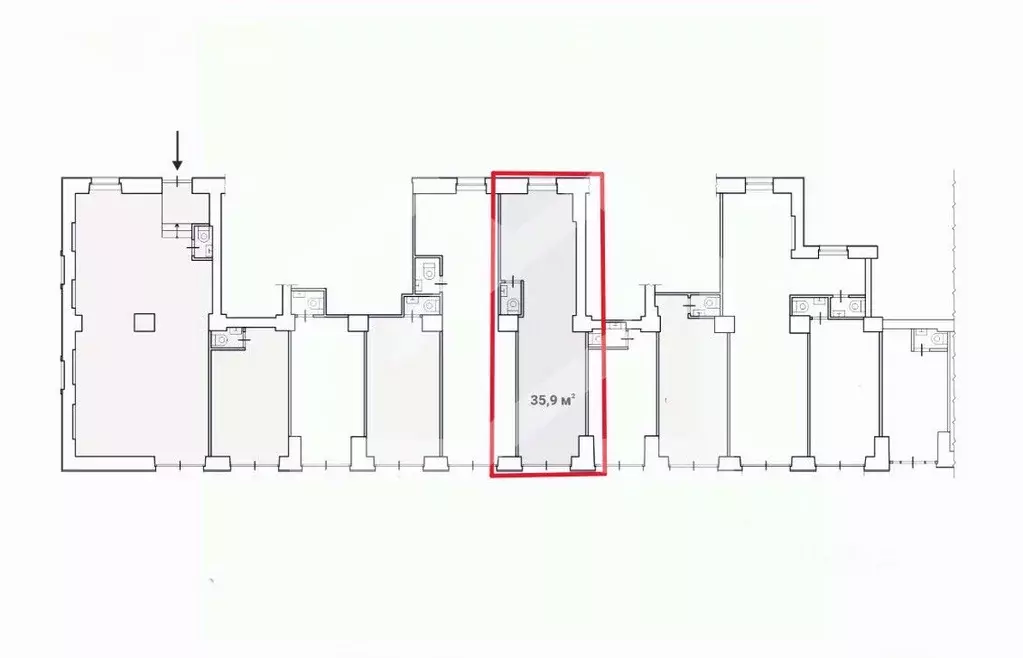 Помещение свободного назначения в Москва ул. Дмитрия Ульянова, 10/1К1 ... - Фото 2