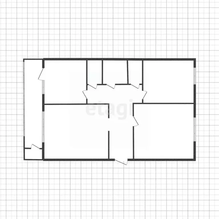 3-к кв. Белгородская область, Губкин ул. Гастелло, 21 (62.6 м) - Фото 1