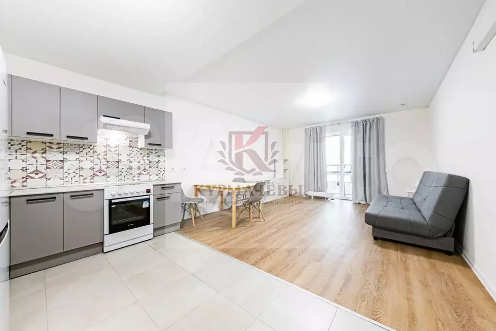 1-к. квартира, 41 м, 4/24 эт. - Фото 1