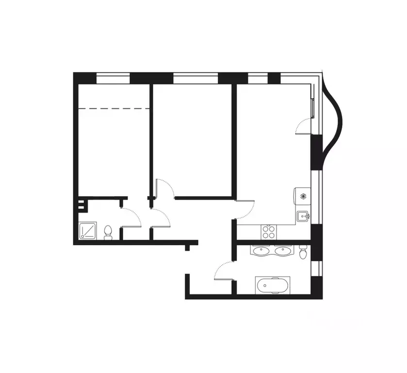 3-к кв. Иркутская область, Иркутск наб. Верхняя, 127 (79.5 м) - Фото 0