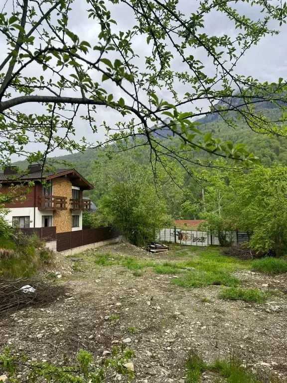 Участок в Краснодарский край, Сочи городской округ, Красная Поляна пгт ... - Фото 1