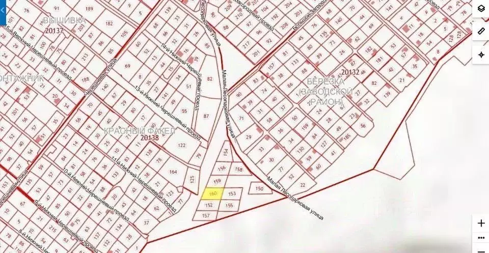 Участок в Саратовская область, Саратов Красный Факел СНТ, 93 (6.0 ... - Фото 1