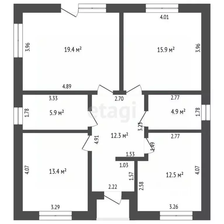 Дом в Тюменская область, Тюмень Большое Царево-2 СНТ,  (80 м) - Фото 2