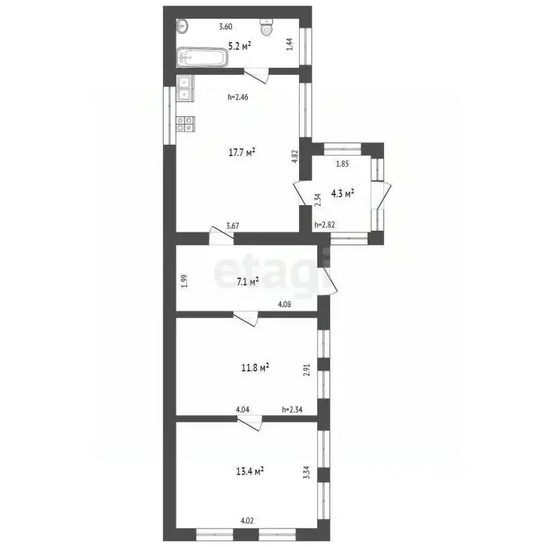 Дом в Ростовская область, Азовский район, с. Самарское Базарный пер. ... - Фото 2