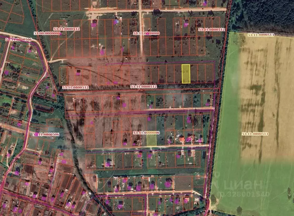 Участок в Новгородская область, Новгородский район, Ермолинское с/пос, ... - Фото 1