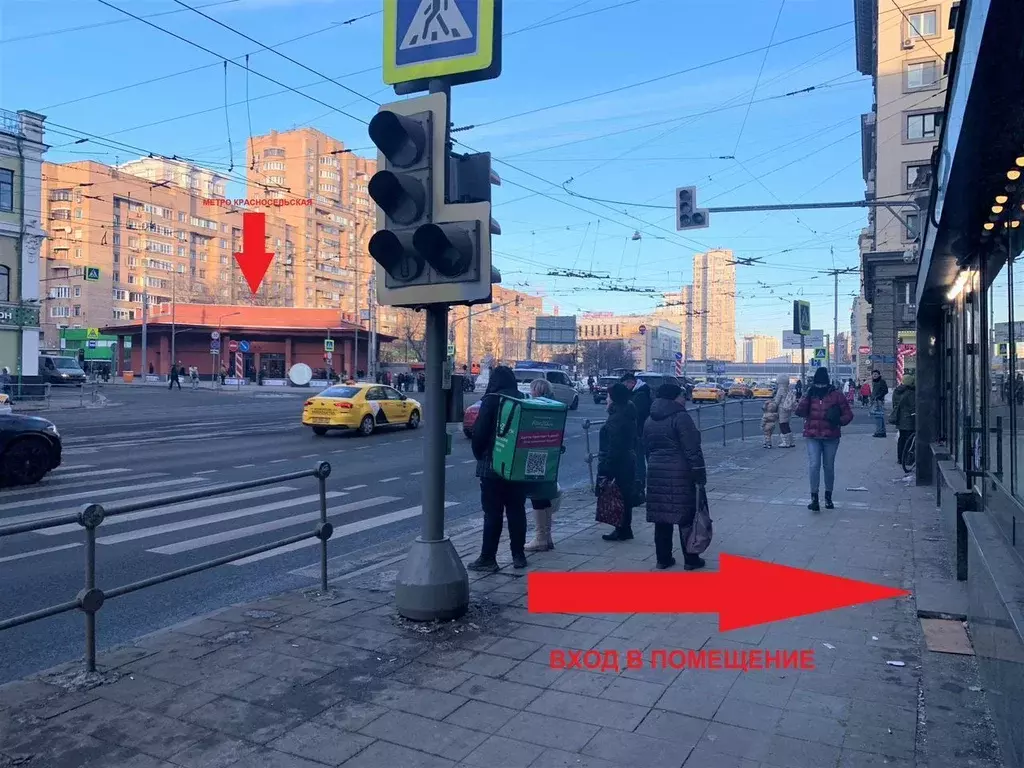 Торговая площадь в Москва Краснопрудная ул., 22-24 (27 м) - Фото 1
