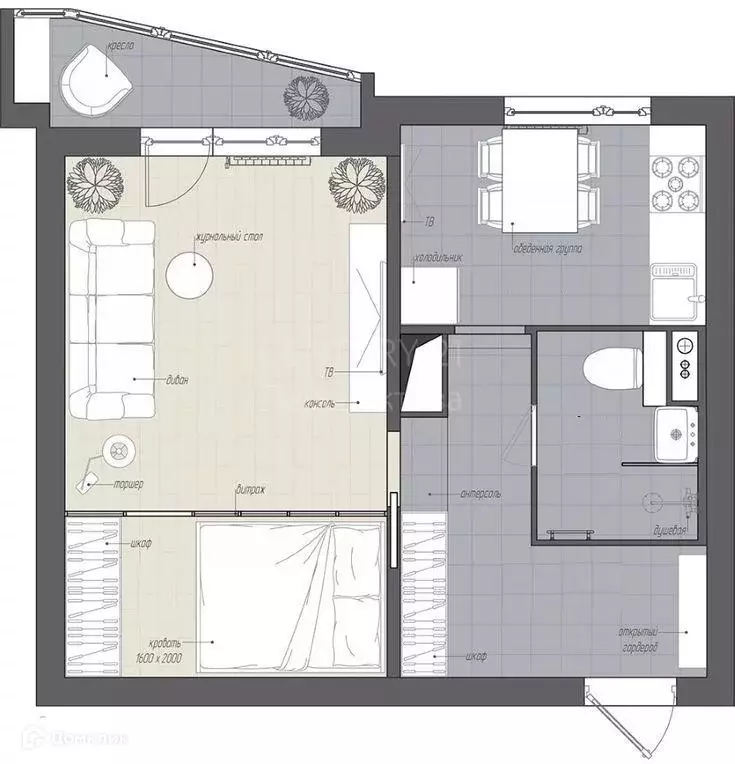 Продаётся 1-к квартира, 38.2 м - Фото 1