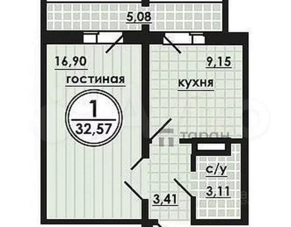1-к кв. Челябинская область, Челябинск наб. Героя России С.А. Кислова, ... - Фото 2