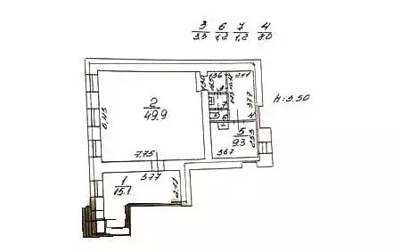 Помещение свободного назначения в Санкт-Петербург 1-я Васильевского ... - Фото 1