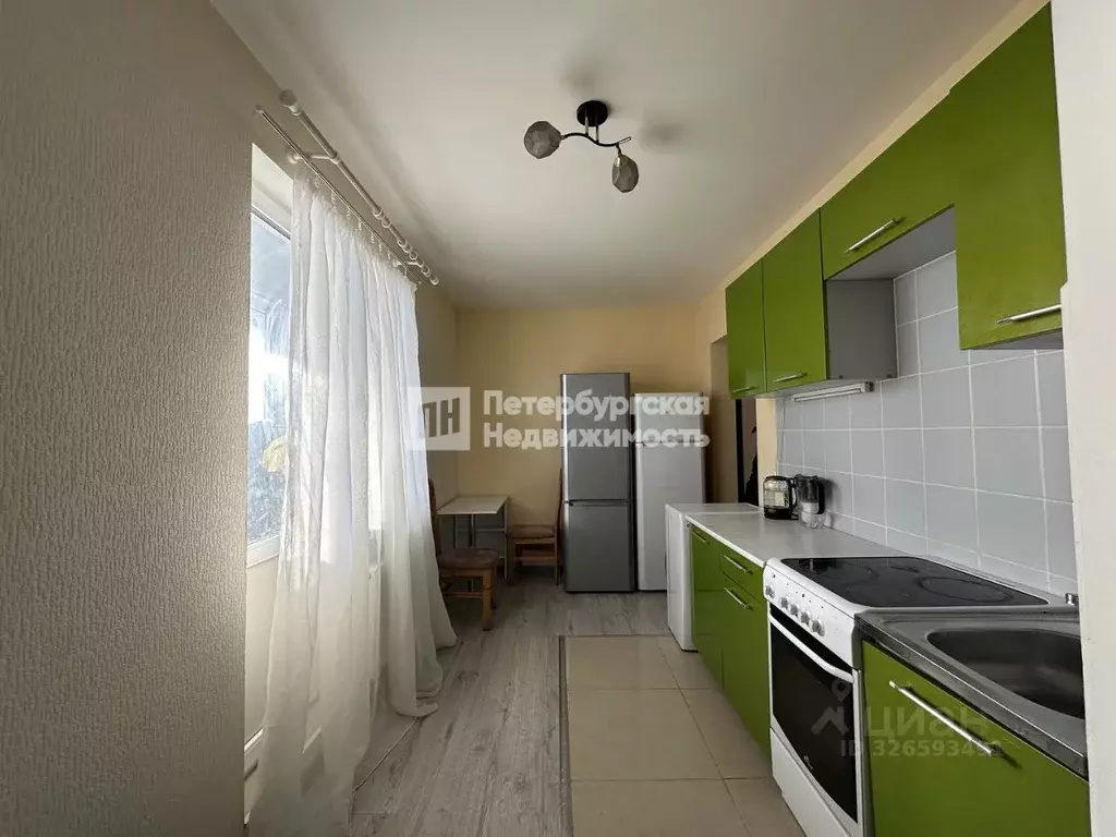 Студия Санкт-Петербург пос. Парголово, Заречная ул., 13к4 (29.7 м) - Фото 1