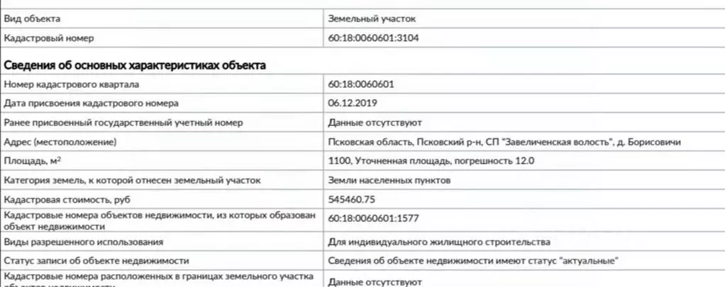 Участок в Псковская область, Псковский муниципальный округ, д. ... - Фото 1