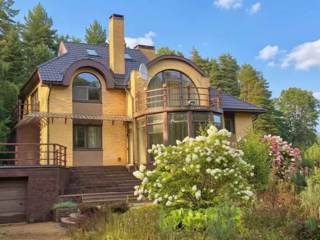 Коттедж в Ленинградская область, Выборгский район, Полянское с/пос, ... - Фото 1