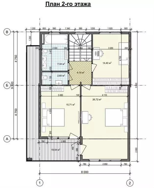 Дом в Краснодарский край, Горячий Ключ Горная ул., 21 (159 м) - Фото 2