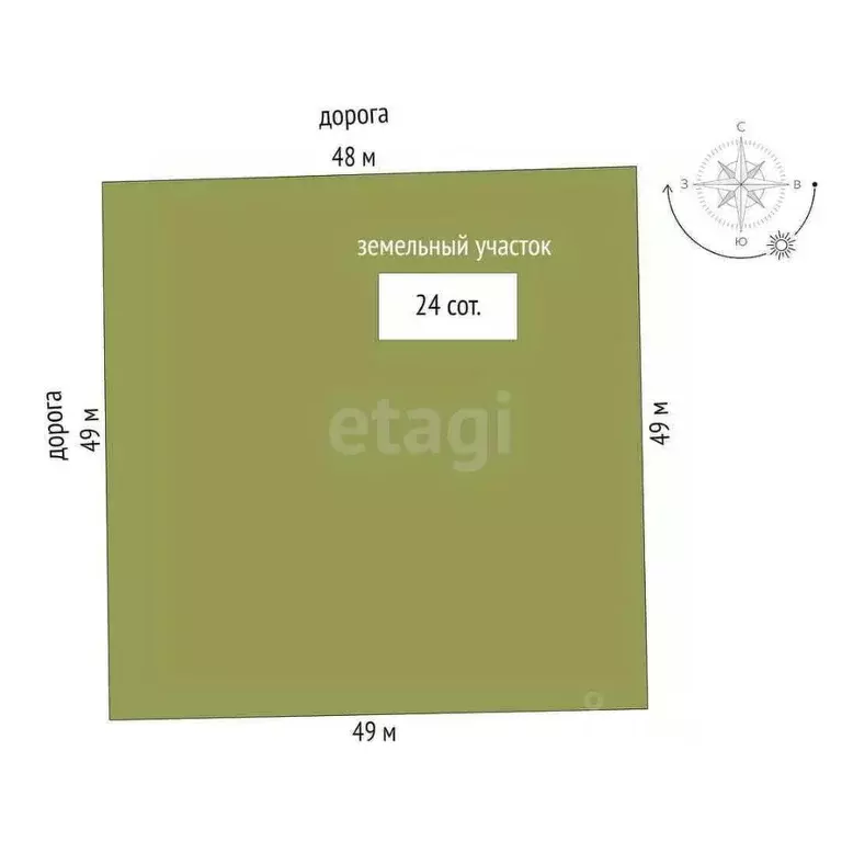 Дом в Крым, Раздольненский район, Березовское с/пос, с. Нива ул. ... - Фото 2