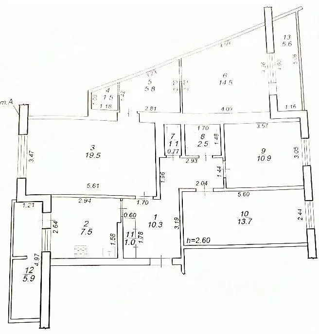 4-к кв. Тверская область, Тверь ул. Артюхиной, 24к1 (88.3 м) - Фото 2