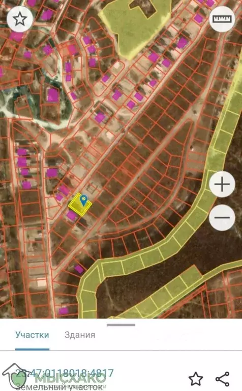 Участок в Краснодарский край, Новороссийск городской округ, с. Мысхако ... - Фото 2