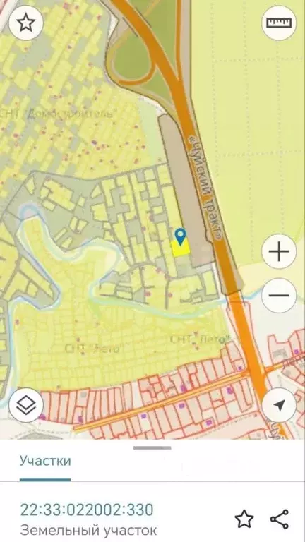 Участок в Алтайский край, Первомайский район, Шинник СНТ  (24.7 сот.) - Фото 0