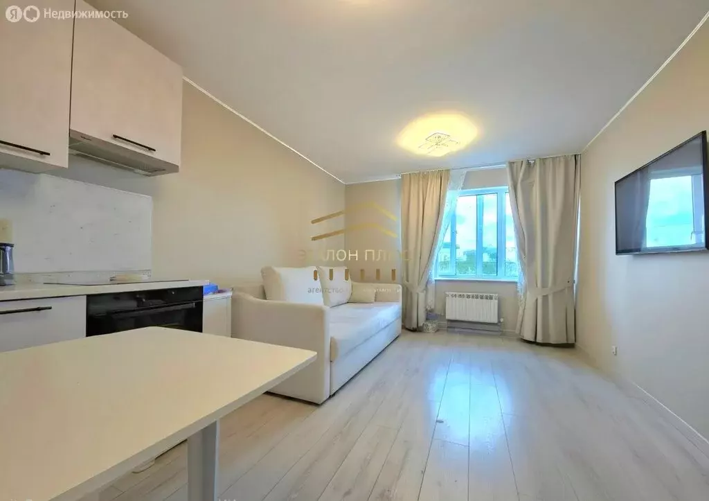 Квартира-студия: посёлок Парголово, Заречная улица, 13к1 (26.8 м) - Фото 1