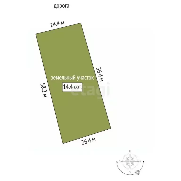 Участок в Московская область, Одинцовский городской округ, 30 лет ... - Фото 2