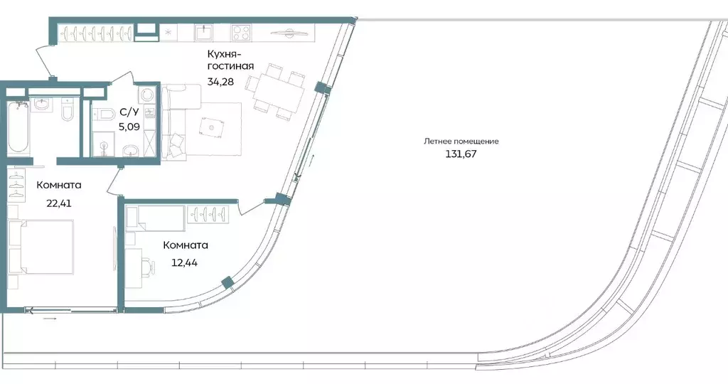 2-к кв. Крым, Саки ул. Морская (205.89 м) - Фото 1