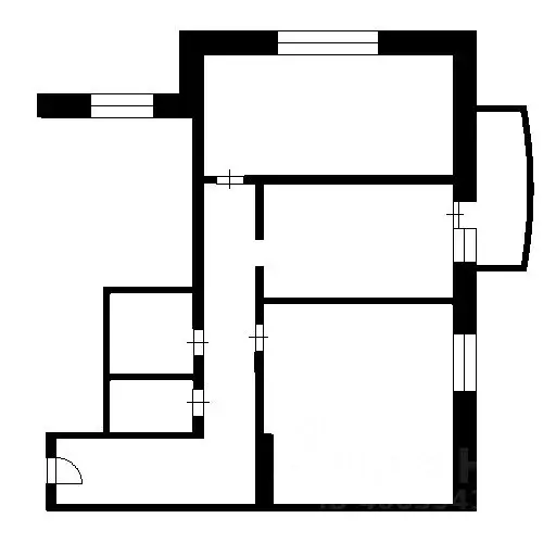 3-к кв. Новосибирская область, Новосибирск ул. Кошурникова, 22/6 (70.0 ... - Фото 1