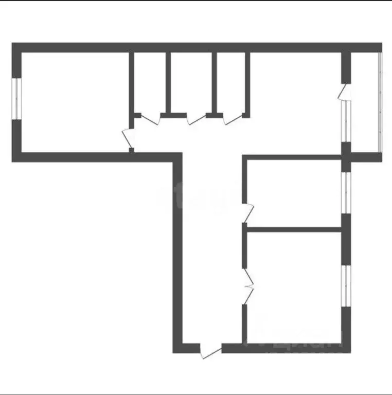 3-к кв. Амурская область, Благовещенск ул. Мухина, 31 (66.2 м) - Фото 2