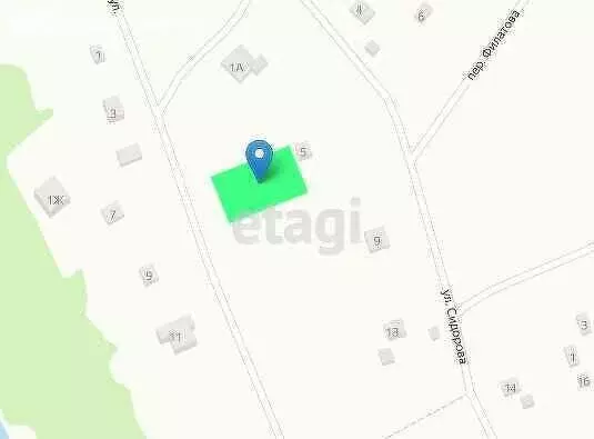 Участок в посёлок городского типа Верхние Серги, Томильская улица ... - Фото 1