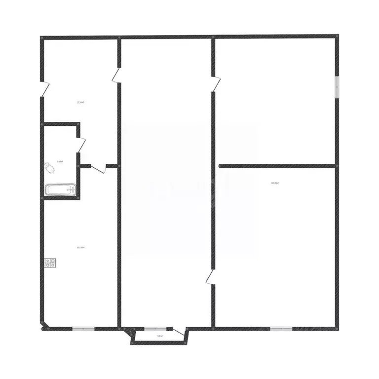3-к кв. Иркутская область, Ангарск 9-й мкр, 23 (48.8 м) - Фото 2