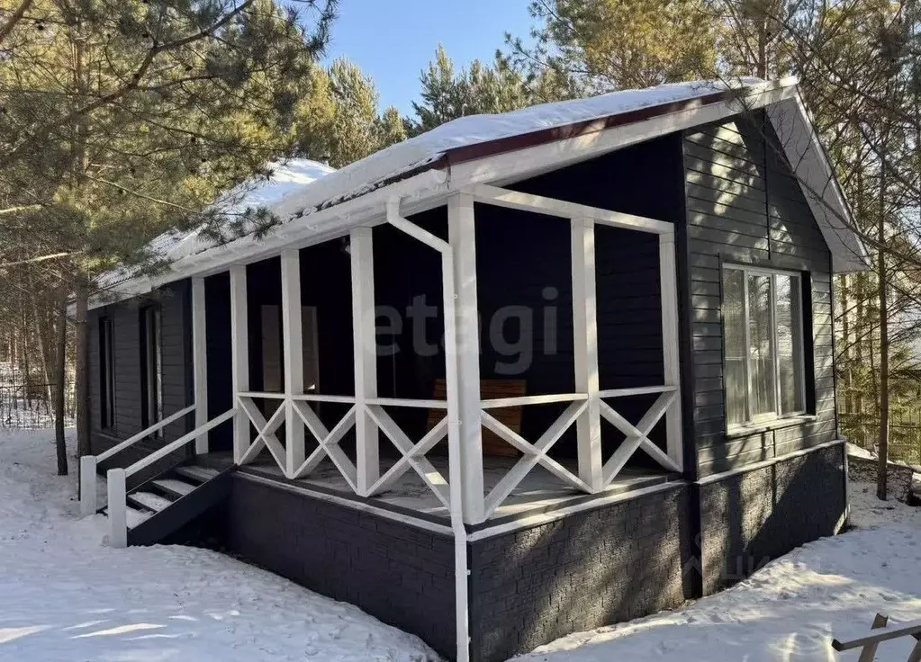 Дом в Красноярский край, Дивногорск городской округ, пос. Манский ул. ... - Фото 1