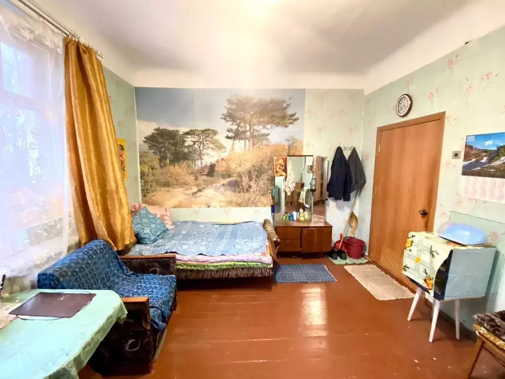 Комната Ленинградская область, Бокситогорск ул. Воронина, 7 - Фото 1