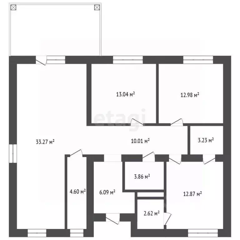 Дом в Тюменская область, Тюменский муниципальный округ, с. Онохино  ... - Фото 1