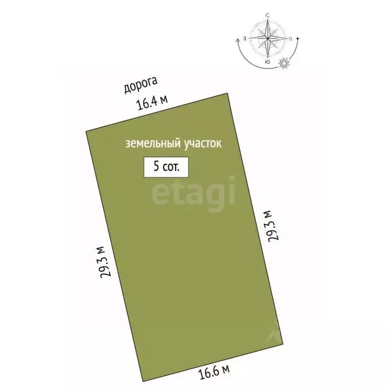 Участок в Ростовская область, Азовский район, Елизаветинское с/пос, ... - Фото 2