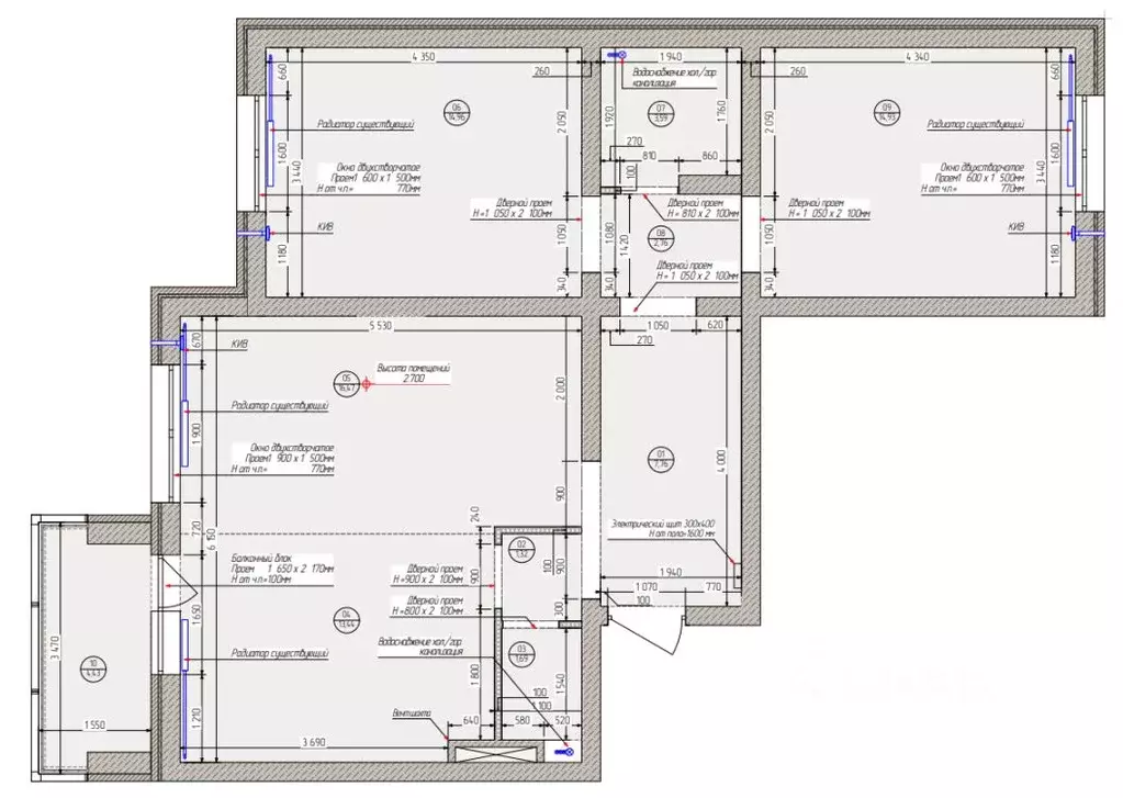 3-к кв. Иркутская область, Иркутск Гусарская тер., 4 (80.6 м) - Фото 1