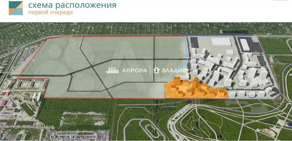 1-к. квартира, 43,2 м, 3/9 эт. - Фото 0