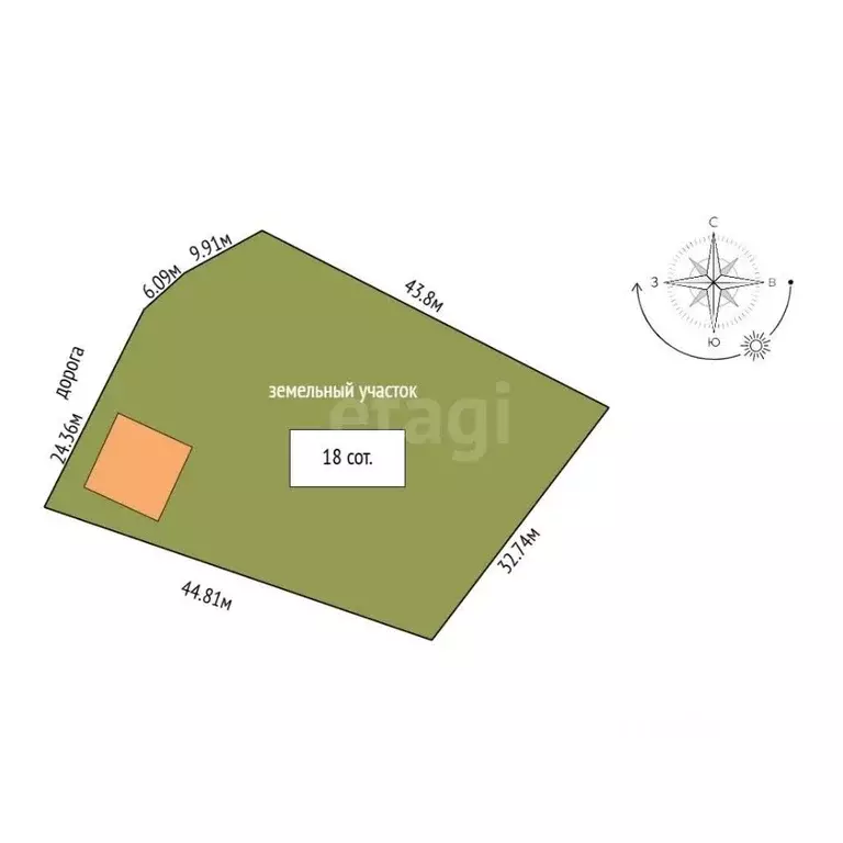 Дом в Забайкальский край, Чита ул. Поселковая, 14 (84 м) - Фото 2