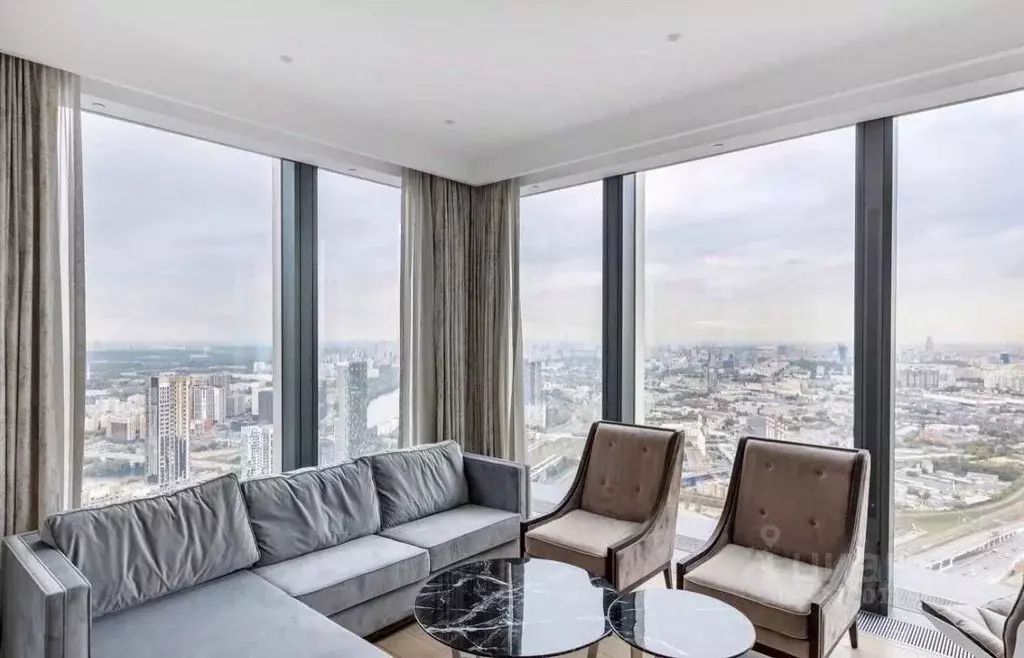 3-к кв. Москва 1-й Красногвардейский проезд, 22с2 (100.0 м) - Фото 1