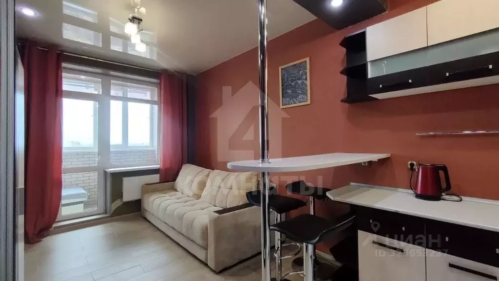 Студия Воронежская область, Воронеж ул. Туполева, 27а (22.6 м) - Фото 2