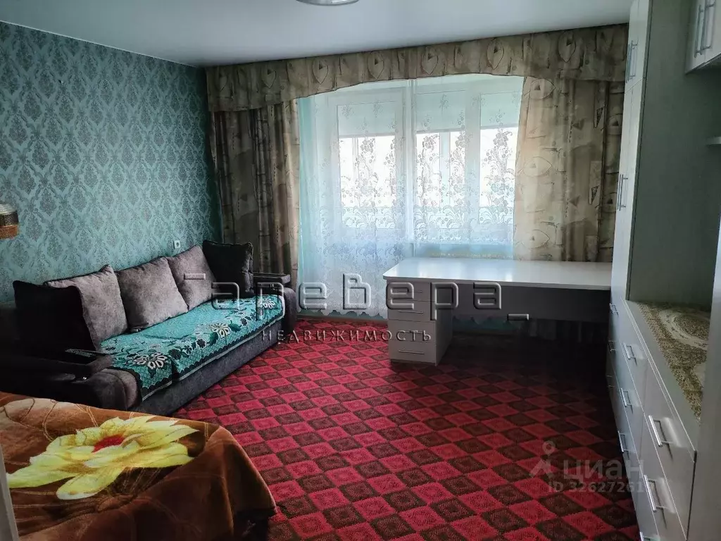 1-к кв. Красноярский край, Красноярск Взлетка мкр, ул. Батурина, 19 ... - Фото 1