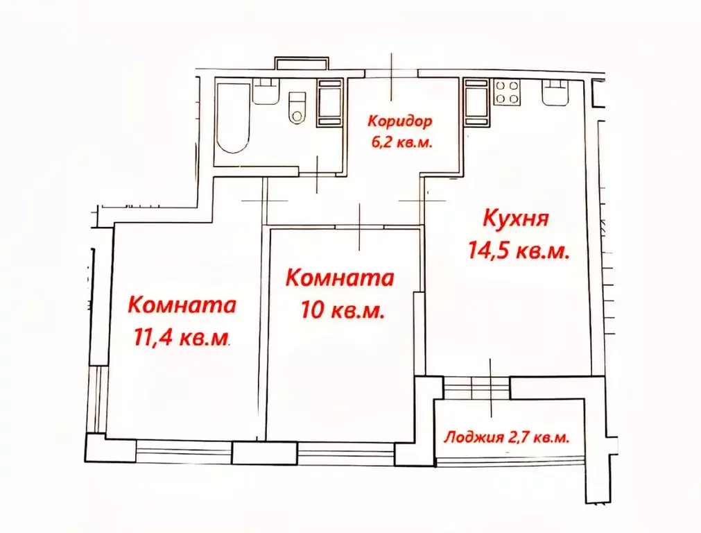 2-к кв. Ленинградская область, Мурино Всеволожский район, бул. ... - Фото 2