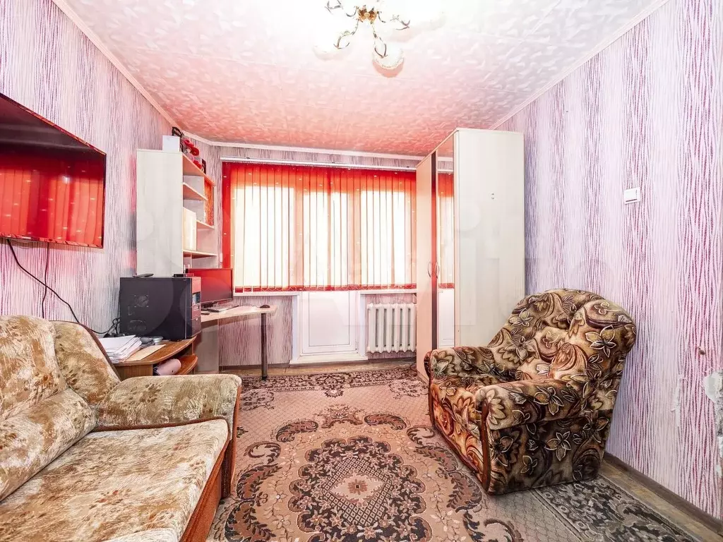 1-к. квартира, 31м, 5/5эт. - Фото 1