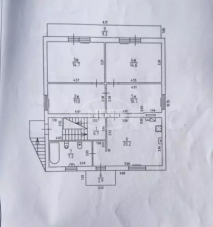 Дом 259,7 м на участке 5,5 сот. - Фото 1