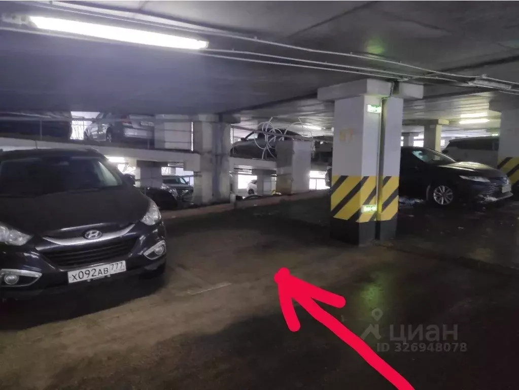 Гараж в Москва ул. Ивана Сусанина, 2с1 (15 м) - Фото 1