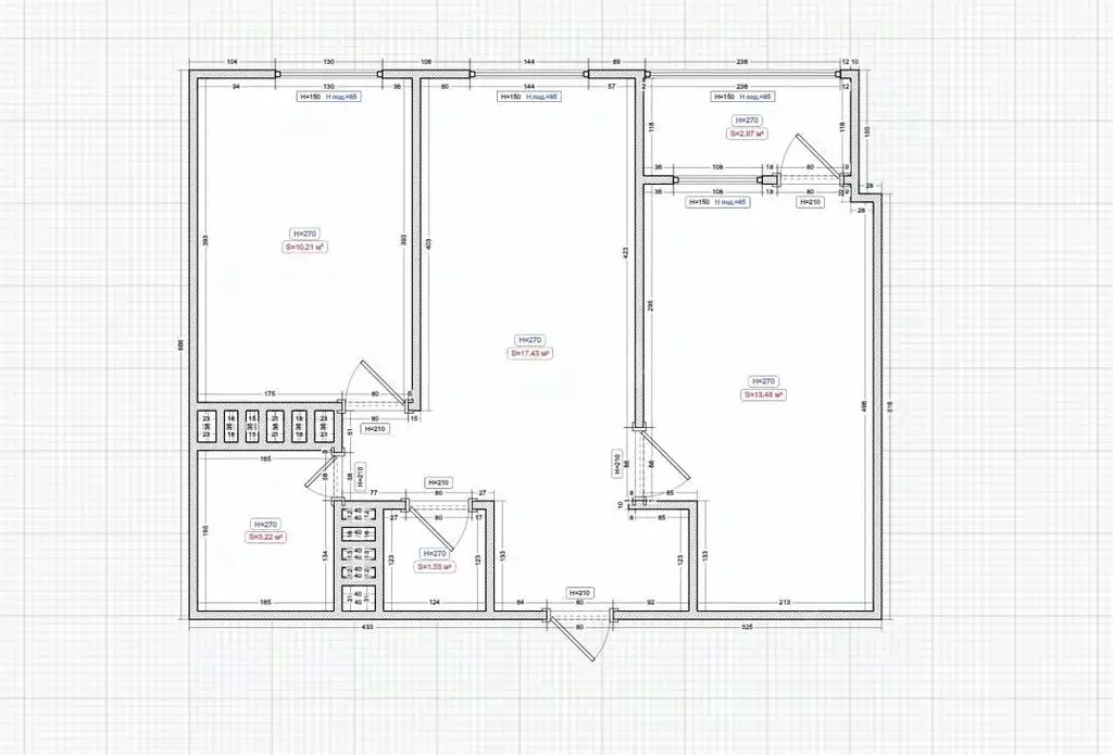 2-к кв. Москва ул. Адмирала Лазарева, 63к3 (52.9 м) - Фото 1