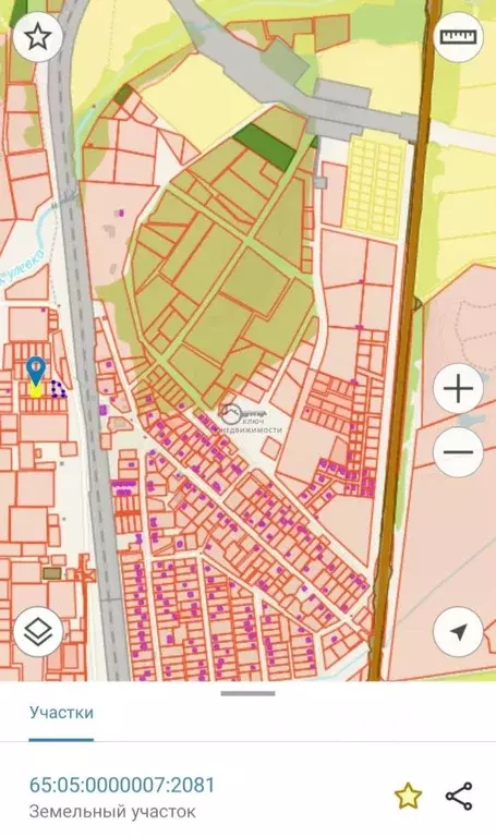 Участок в Сахалинская область, Анивский городской округ, с. Мицулевка ... - Фото 1