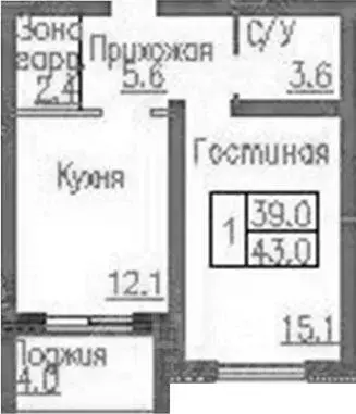 1-к кв. Новосибирская область, Новосибирский район, Мичуринский ... - Фото 0