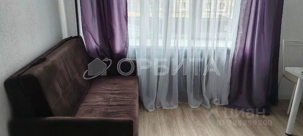 Студия Тюменская область, Тюмень ул. Мельникайте, 83 (23.3 м) - Фото 1